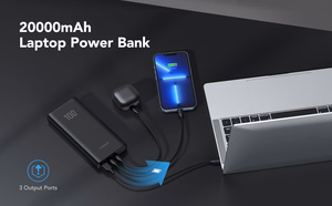 Powerbank Veger T100 (W2032C-100) PD QC3.0 5A 100W 20000 mAh black