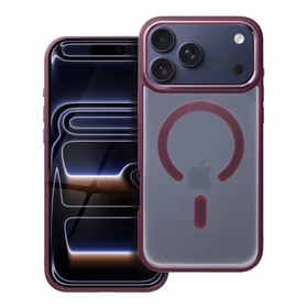 Viedtālruņa apvalks (m) ar MagSafe saderīgs IPHONE 17 Pro Max - violets