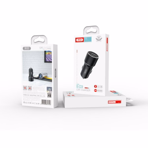 XO Auto lādētājs CC30 2x USB 2,4A melns