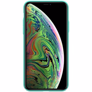 Nillkin Super Frosted Shield vāciņš ierīcei Apple iPhone 11 Pro Max, piparmētru zaļš