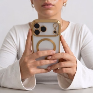 Tech-Protect MagFlex maciņš, paredzēts iPhone 18 Pro / 17 Pro, zeltains