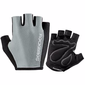 Rockbros S099GR cycling gloves, size XXL - gray