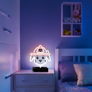 Неоновый LED-светильник на подставке Paw Patrol - Marshall OW-120646