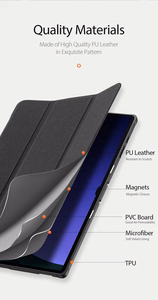 Korpuss Dux Ducis Domo Samsung X920 Tab S10 Ultra tumši zils