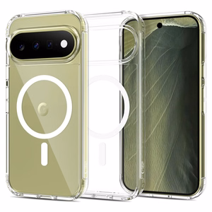 Tech-Protect FlexAir Hybrid MagSafe maciņš, paredzēts Google Pixel Pro 9 / 9 Pro / 10 / 10 Pro / 11 / 11 Pro, caurspīdīgs