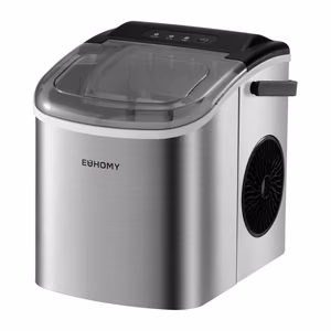 Euhomy IM001 ledus kubiņu gatavotājs, 1.2 l, 12 kg (sudraba krāsā)