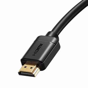 Baseus HDMI 2.0 kabelis 4K 60 Hz 3D HDR 18 Gbps 1 m melns (CAKGQ-A01)