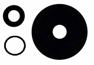 Xiaomi 12 Pro lens priekš camera Melns (only lens 3pcs) ORG