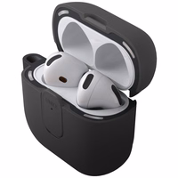 Uniq Clyde Lock apvalks AirPods 4 - melns