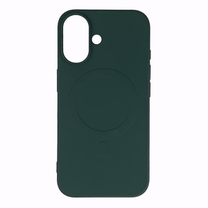 Чехол Wozinsky Liquid Silicone MagSafe для Samsung Galaxy S24 FE - зелёный