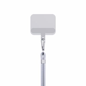 3mk EasyClip tālruņa aukliņa, pelēka (sudraba krāsas furnitūra)