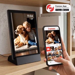 Kruger&Matz FRAMEO Wi-Fi 10,1 collas digitālais foto rāmis ar iebūvētu akumulatoru