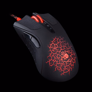 BLOODY A90 spēļu pele labrocīga USB Type-A optiskā 6200 DPI