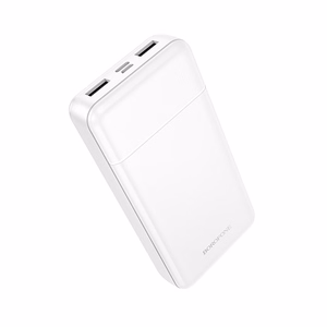 Borofone Внешний аккумулятор 20000mAh BJ88A Clever - 2xUSB - белый