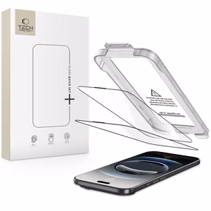 Tech-Protect Quick Set+ 2 komplekts rūdīts stikls iPhone 17 Air - melns