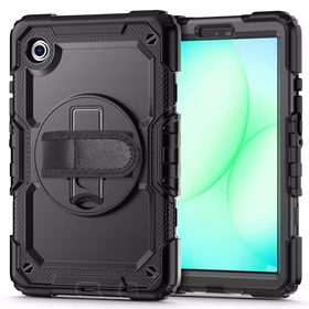 TECH-PROTECT SOLID maciņš GALAXY TAB A9 / A11 8.7 X110 / X115 / X133 / X135 melns