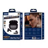 JELLICO bezvadu austiņas TWS17 Melns