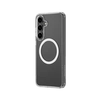 AmazingThing Minimal Mag viedtālruņa apvalks ar magnētisko gredzenu Samsung Galaxy S25+ - caurspīdīgs