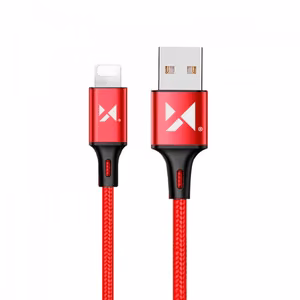 USB Cable Wozinsky "WUC-L2R" Red "Lightning" 200cm