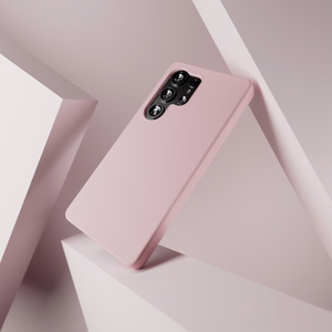 Puro Icon silikona viedtālruņa apvalks Samsung Galaxy S25 Ultra - rozā