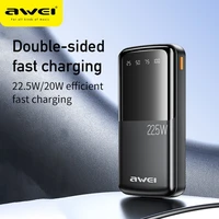 Ārējā baterija Power Bank Awei P13K PD20W/QC22.5W 20000mAh melns