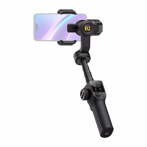 AOCHUAN S3 stabilizators ar papildu ekrānu (melns)