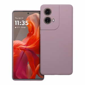 Silikona viedtālruņa apvalks 2mm MOTOROLA G85 5G smilšu rozā
