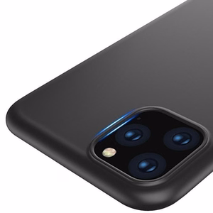 Mīksts viedtālruņa apvalks gels elastīgs pārvalks Samsung Galaxy A03 melns