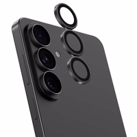 Benks rūdīta stikla stikls Warrior Lens Protector kameras aizsargstikls priekš Samsung Galaxy S26/S26 Plus (lēca 3 gab.) melns