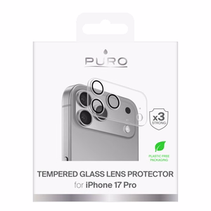 Puro Camera Standard закаленное стекло для iPhone 17 Pro для камерного острова и линз