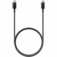 Samsung EP-DN975BBE USB-C - USB-C 5A 1m kabelis (lielapjoma – aizstājējiepakojums) – melns