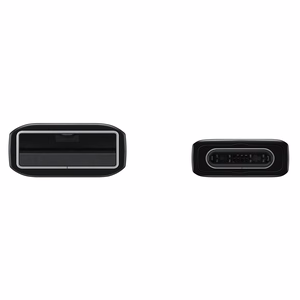 Samsung USB C kabelis 480Mbps 5A 1.5m (EP-DG930MBEGWW) - melns (komplekts, 2 gab.)