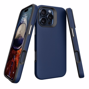 Perfectionists Triangle Mag Case iPhone 17 navy blue