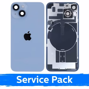 Aizmugurējais vāciņš, saderīgs ar Apple iPhone 14 / Zils / (Service Pack)