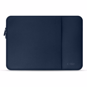 Tech-Protect Neoprene 15–16" klēpjdatora apvalks - tumši zils