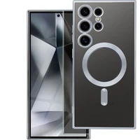 ELECTRO MAG COVER viedtālruņa apvalks ar MagSafe SAMSUNG S25 Edge - sudrabains