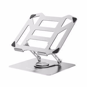 Wozinsky WDCX-X19-AB HardStand 360° Вращающаяся Подставка для Ноутбука и Планшета - Серебристый