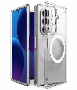 Ringke Fusion Magnetic MagSafe maciņš Samsung Galaxy Z Fold 8 Ultra, caurspīdīgs