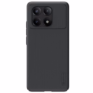 Nillkin Super Frosted Shield Pro viedtālruņa apvalks Xiaomi Redmi K70E/Poco X6 Pro 5G (melns)