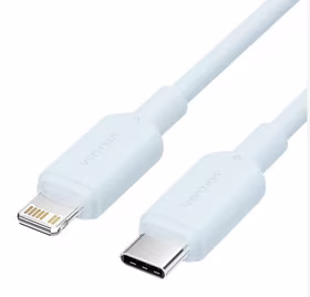 Kabelis USB-C uz Lightning 1m zils Vention