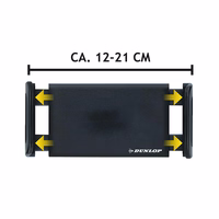 Dunlop - Car headrest turētājs smartphone / tablet 12-21 cm