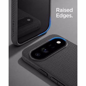 Spigen Liquid Air Mag MagSafe maciņš, paredzēts Google Pixel 11 Pro XL, matēti melns