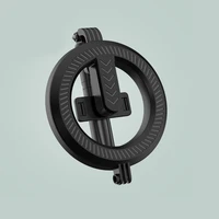 Pašbildes kāts - ar noņemamu bluetooth tālvadības pulti, statīvu un riņķa lampu - P20D-4 Melns