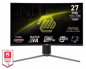 MSI MAG 276CPXF monitors 68,6 cm (27") 1920 x 1080 pikseļi Full HD LCD melns
