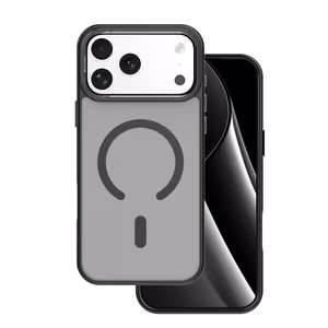 Frozen Mag case for iPhone 17 Pro 6.3" black open ring