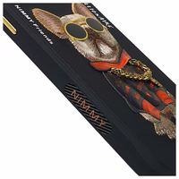 Nimmy Glasses Cool viedtālruņa apvalks iPhone 15 Pro Max - melns