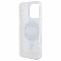 Hello Kitty IML Visur Parīze magnētiskais iPhone 16 Pro viedtālruņa apvalks - rozā