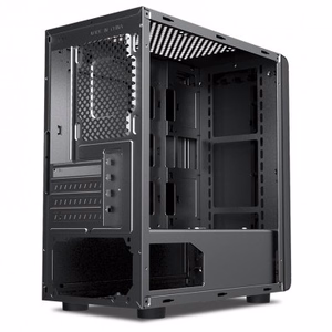 iBox PASSION V4 Mini Tower melns datora korpuss