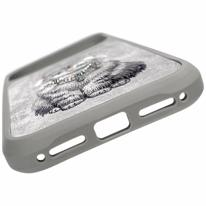 Nimmy Lucky Fashion Cat MagSafe maciņš iPhone 17 Pro pelēks