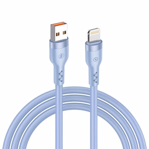 T-PHOX KABELIS BOLD USB/LIGHTNING 3A DEBESZILS